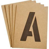 STENCIL NUMBER/LETTER 3IN KIT