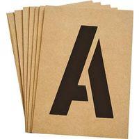 STENCIL NUMBER/LETTER 5IN KIT