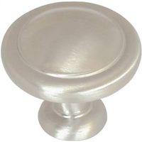 KNOB CABINET 1-1/4IN SAT NKL