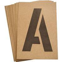 STENCIL NUMBER/LETTER 6IN KIT