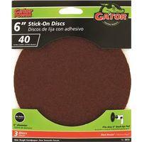 6IN 40GRIT PSA DISC 3PK