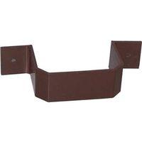 DOWNSPOUT BRACKET 2X3IN BROWN