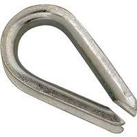 CABLE THIMBLE ZINC 3/8