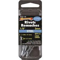 RIVET LONG STEEL 1/8X1/2IN