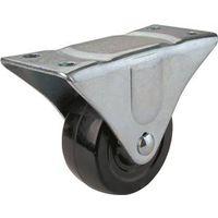CASTER RIGID 3IN RUBBER