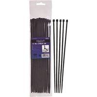 CABLE TIE 8IN 40LB 25PC BLACK