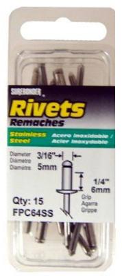 15PK MED SS RIVET