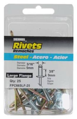 25PK MEDLG FLANGE RIVET