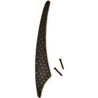 NUMBER HOUSE 1 ALUM 4.5IN BLK