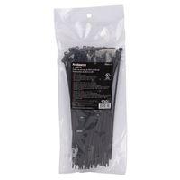 CABLE TIE 8IN 40LB BLACK 100PC