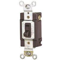 SWITCH TOGG QUIET 4WAY 15A BRN