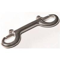 BOLT SNAP NICKEL DBL END 3-1/2