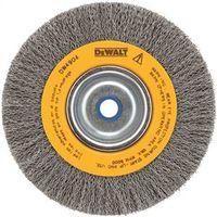 WHEEL BRUSH CRIMP 6IN