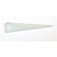 BRKT SUPP SHLF 12IN WHT