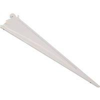 BRKT SUPP SHLF 16IN WHT