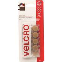 FASTENER VELCRO COIN 5/8IN BGE