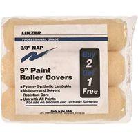 ROLLER COVER PYLAM 3PK 9X3/8IN