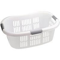 BASKET LAUNDRY WHT 1BSHL