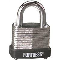 PADLOCK STL KD VRTCLR 1-1/8IN