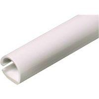 CHANNEL WIRE PLASTIC 5FT WHITE