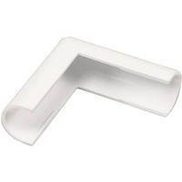 WHT WIRE CHANNEL OUTSIDE ELBOW