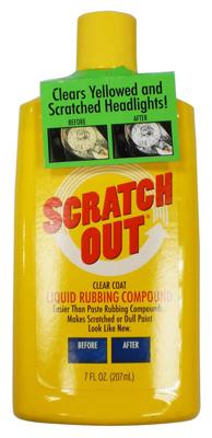 POLISH CAR SCRTCH-OUT7OZ