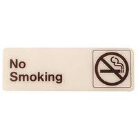 SIGN DECOR NO SMOKING 3X9IN
