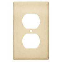 WALL PLATE 1GANG DPLX RECPT IV