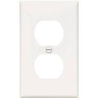 WALL PLATE 1GNG DPLX RECPT WHT