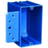BOX OUTLET PVC 1GNG OLD W/BRKT