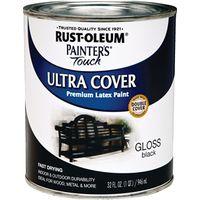 PAINT ACRY LTX GLOSS BLACK QT
