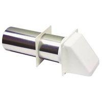 HOOD VENT DRYER PLSTC 3IN WHT