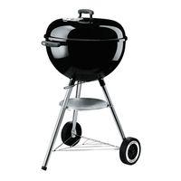 GRILL ONE TOUCH BLK/SLVR 18.5"