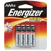 BATTERY MAX AAA ALKALINE 4/PK