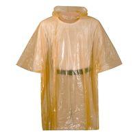 PONCHO EMERGENCY 52X80IN YLW