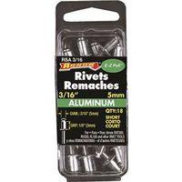 RIVET SHORT ALUM 3/16X1/8IN