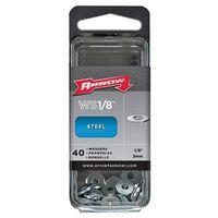 RIVET WASHER STEEL 40PK 1/8IN