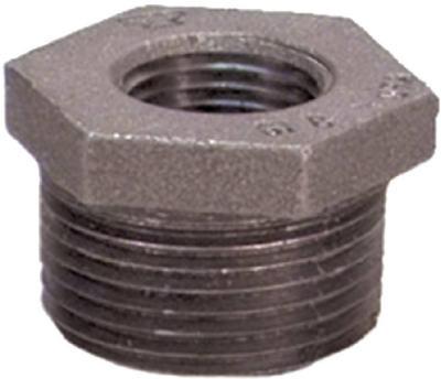 1-1/2x1 BLK Hex Bushing