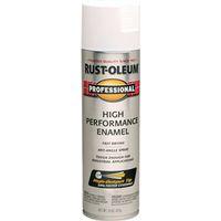 PAINT SPRAY GLO FLT WHITE 15OZ
