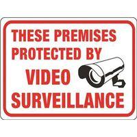 SIGN PROTECTED BY VIDEO SURVE