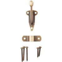 BRACKET HANDRAIL ZINC ANT BRS