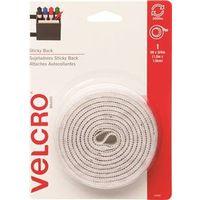FASTENER VELCRO TAPE 5FT WHITE