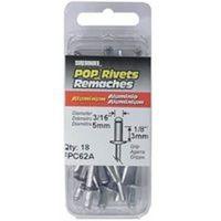 RIVET 3/16X1/8IN SHRT ALUMINUM