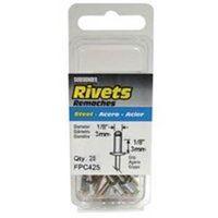 RIVET 1/8X1/8IN SHORT STEEL