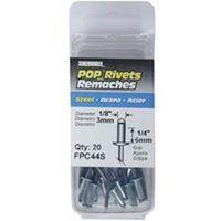 RIVET 1/8X1/8IN MEDIUM STEEL