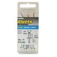 RIVET 1/8X1/8IN LONG STEEL