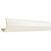 RIDGED GUTTER 5INX10FT WHITE
