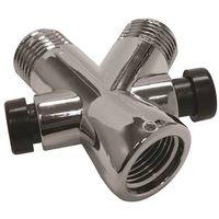 SHOWER DIVERTER PLATED PLASTIC