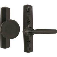 DOOR LATCH TULIP/KNOB BLACK