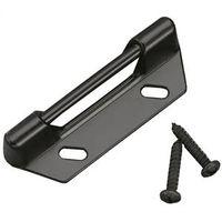 DOOR STRIKE PLATE REPLMT BLACK